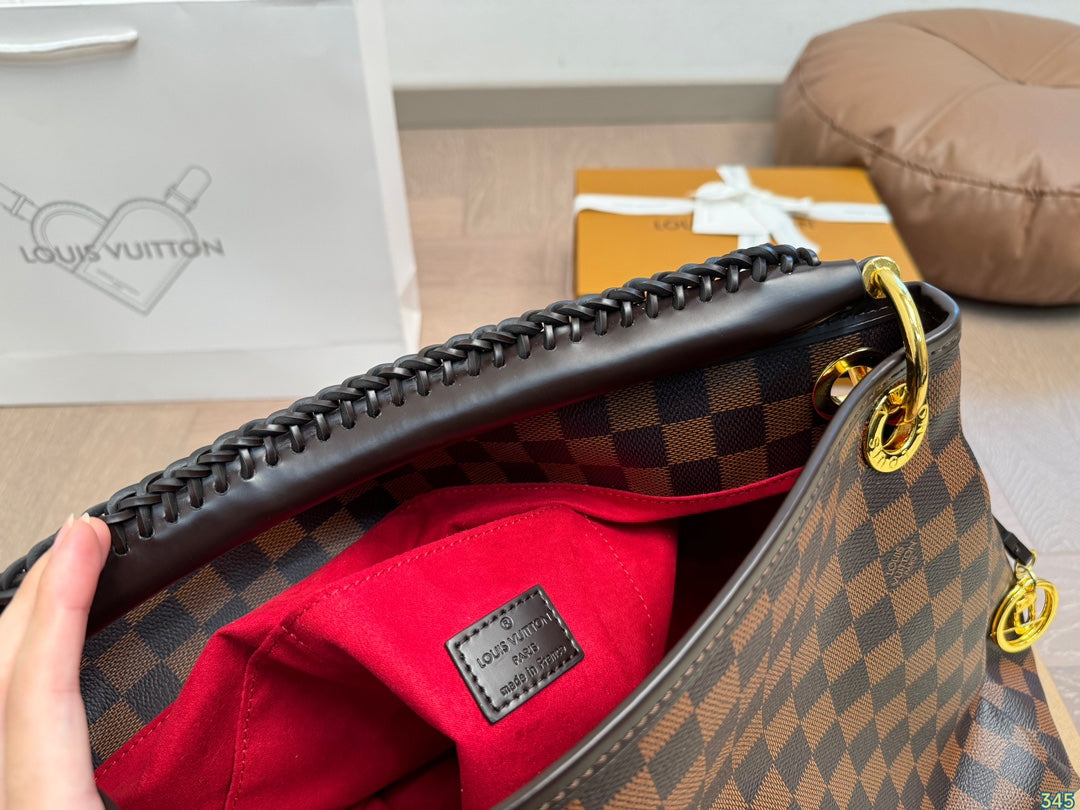 Lv Artsy MM Monogram Canvas Bag