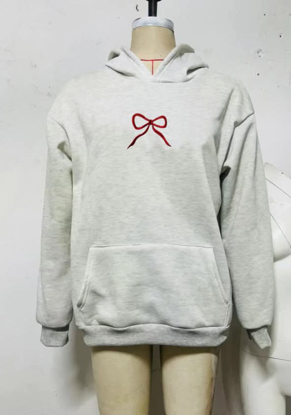 Woman's Embroidery Hoodie