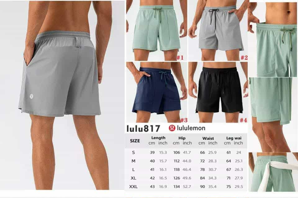 Lu Mens Shorts not lined