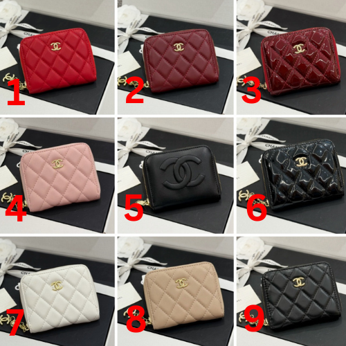 Chanel Zip Wallet Top Quality With Box