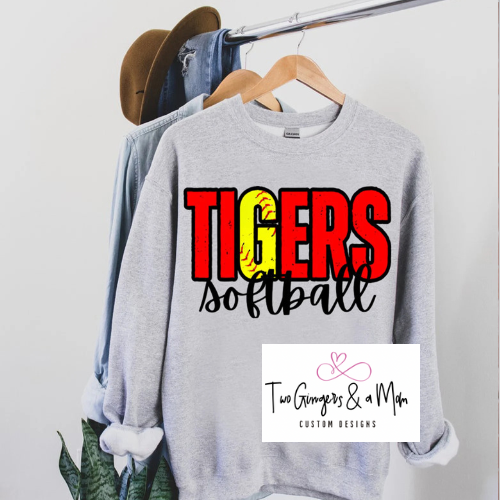 Tigers Softball Sweatshirt
