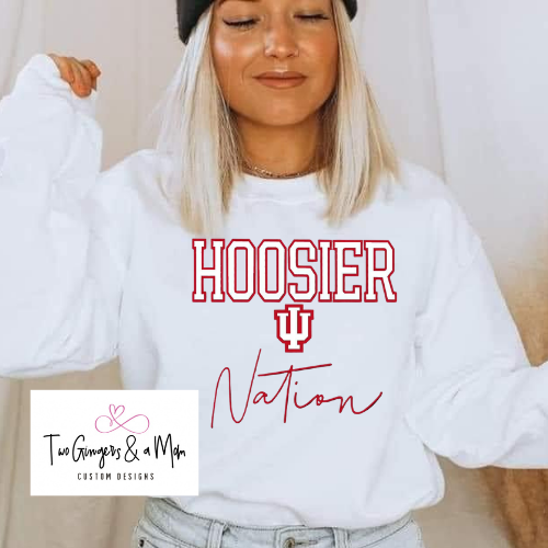 Hoosiers Nation Tshirt Or Sweatshirt