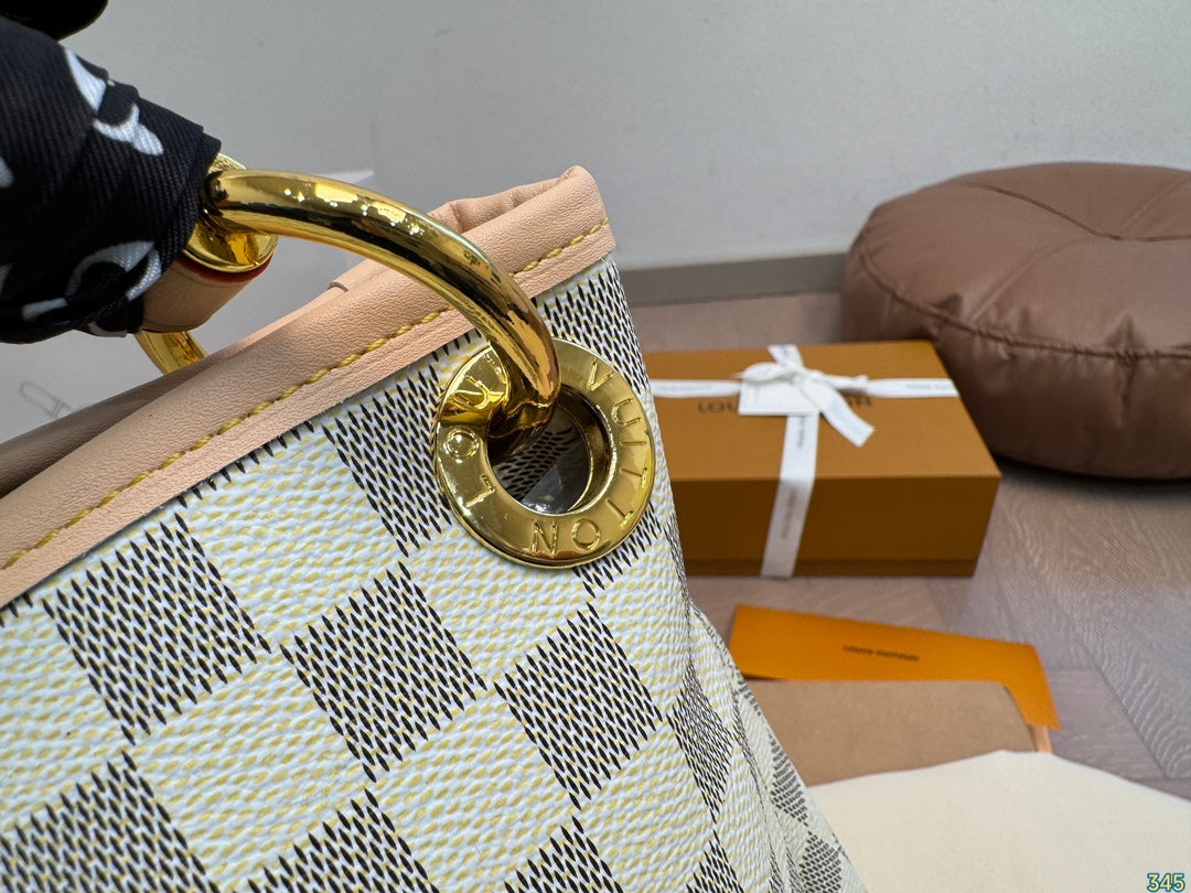Lv Artsy MM Monogram Canvas Bag