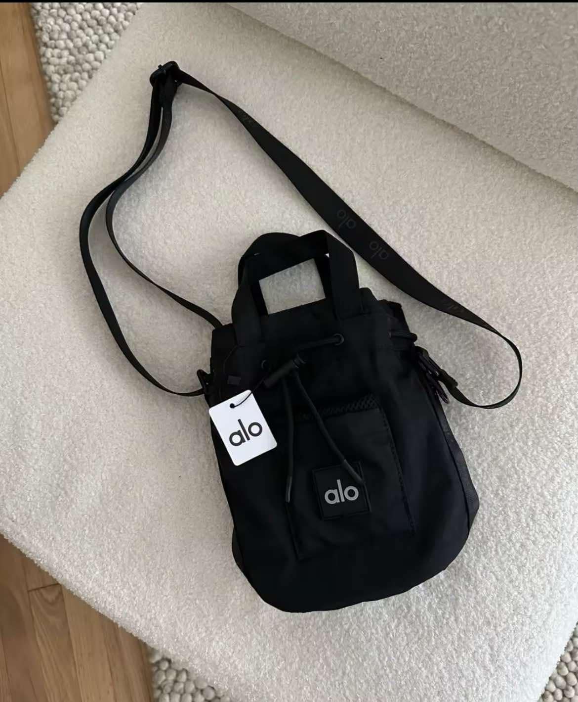 A Yoga Cross Body Bucket Bag