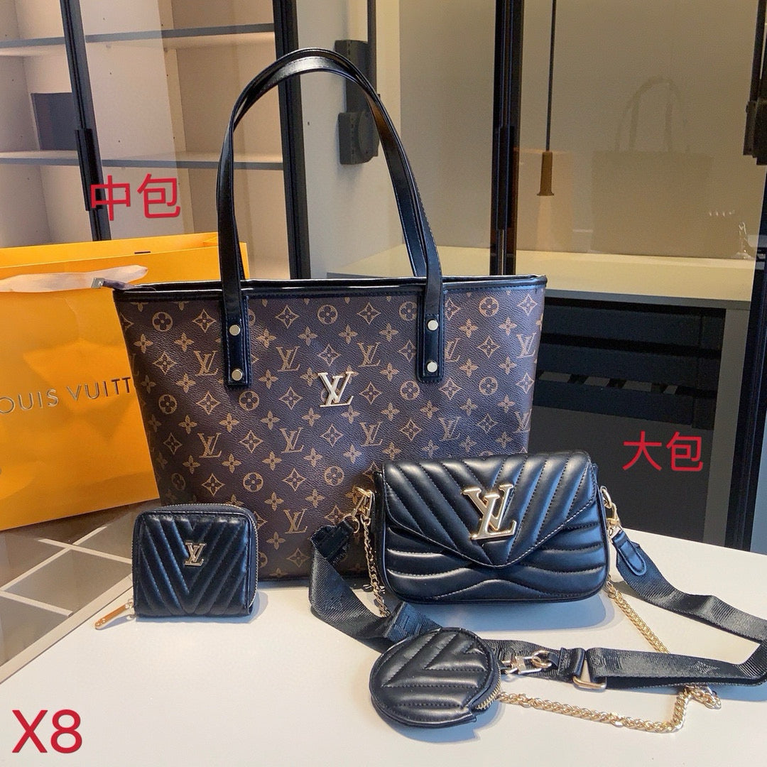 3 piece Lv Bag Set