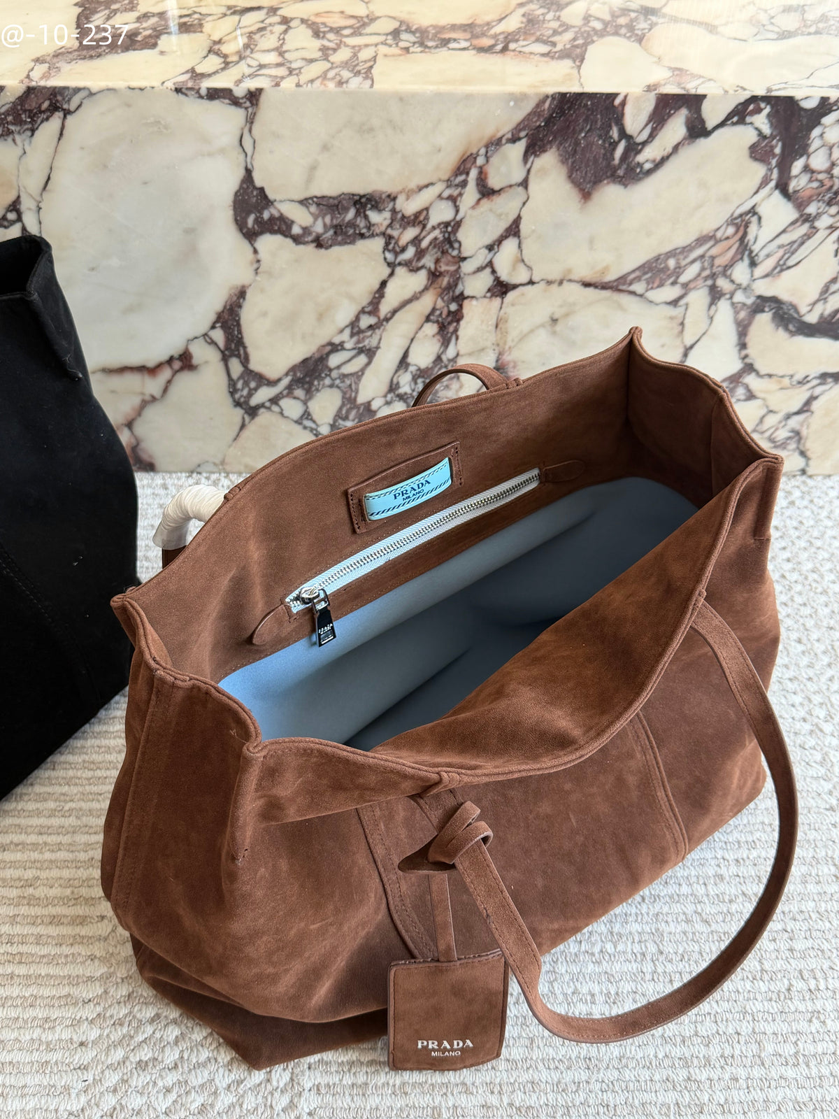 Prada Suede Tote Top Quality