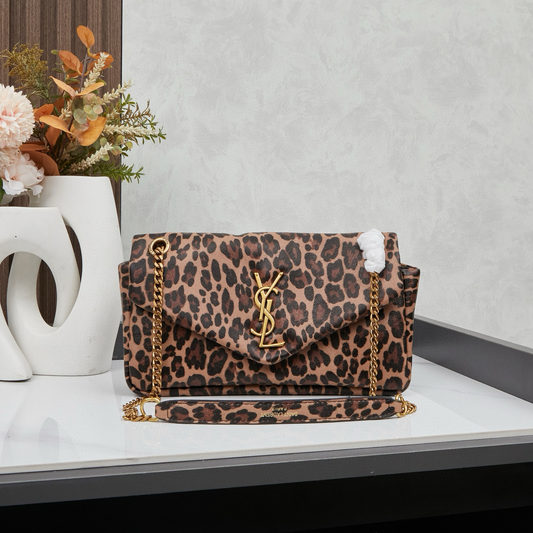YSL Animal Print Small Chain Bag