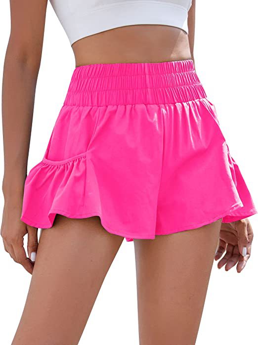 Lu High Waist Shorts W/Pocket