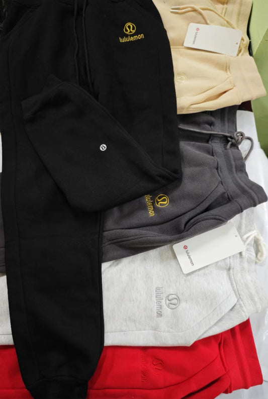 Duped Fleece Jogger Sweatpants Embroidered