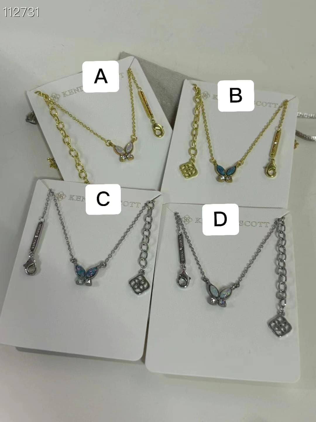 KS Butterfly Necklace