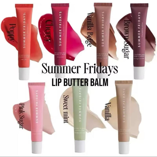 Summer Fridays Lip Butter full size Including Birthday Cake