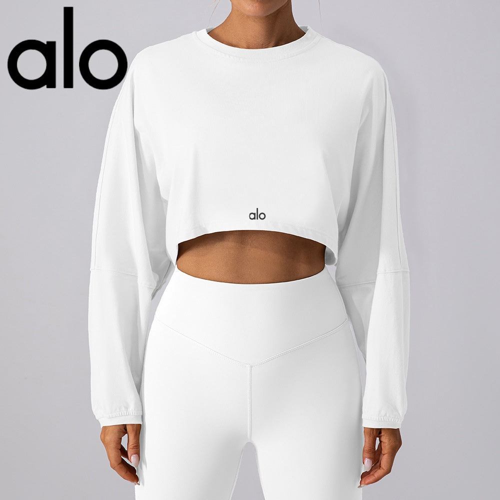 A Leggings and Cropped Sweater Dupe Set