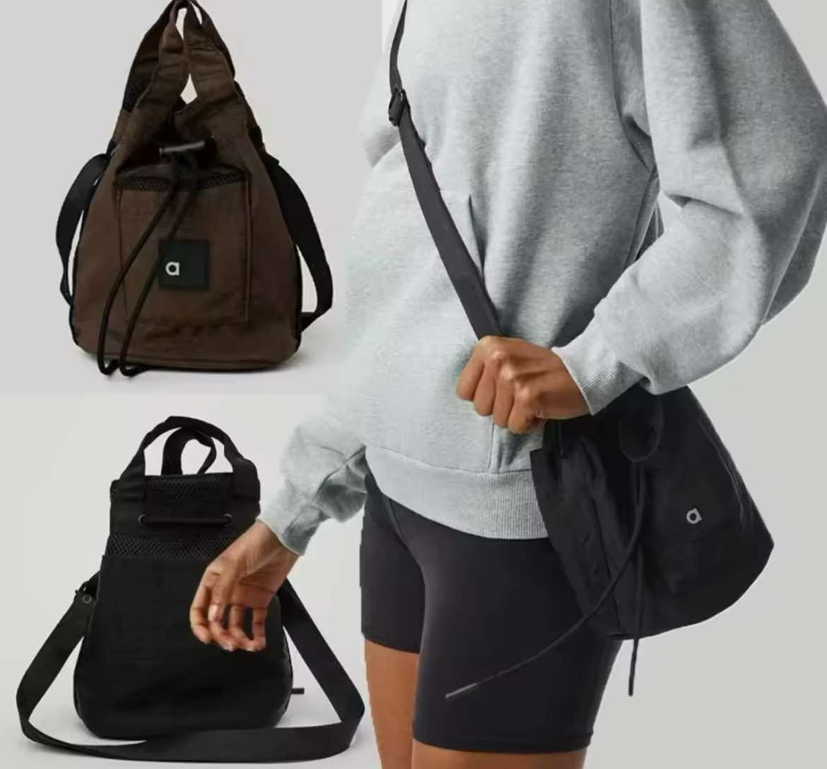 A Yoga Cross Body Bucket Bag
