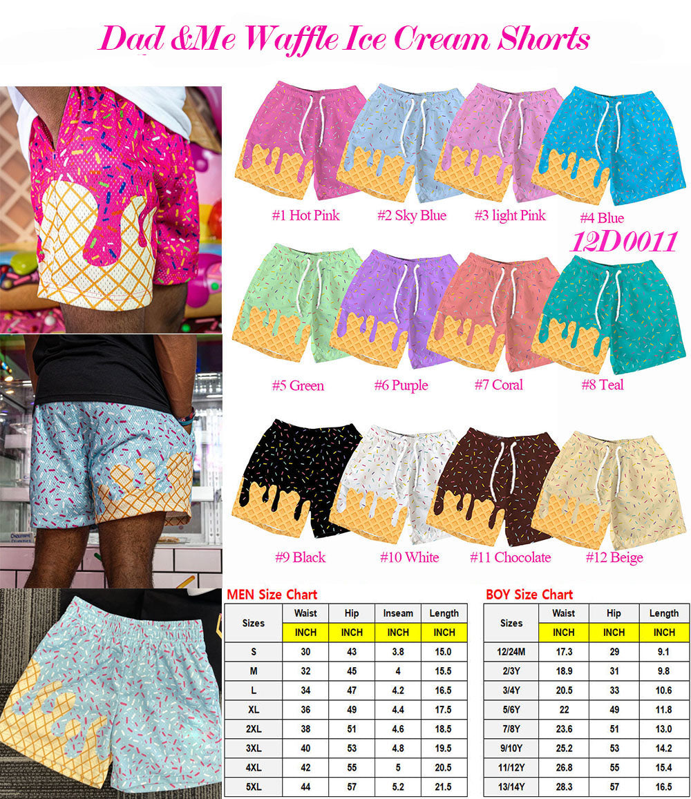 Sprinkle Ice Cream Shorts