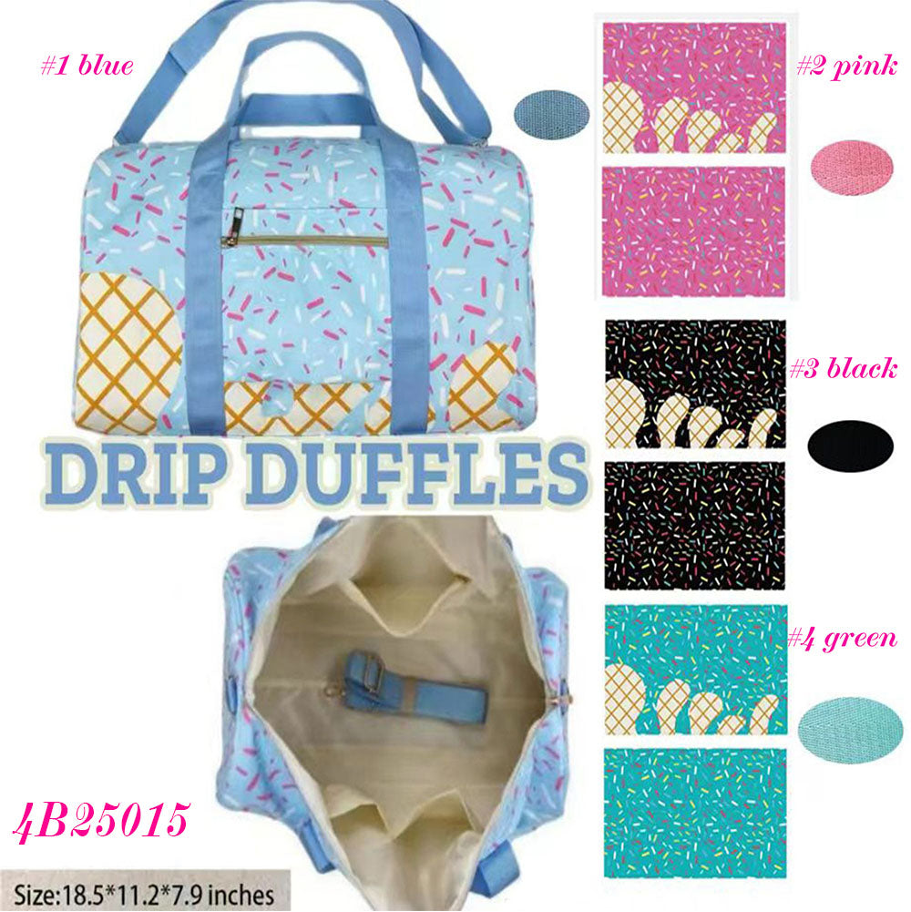 Ice Cream Drip Duffle Bag
