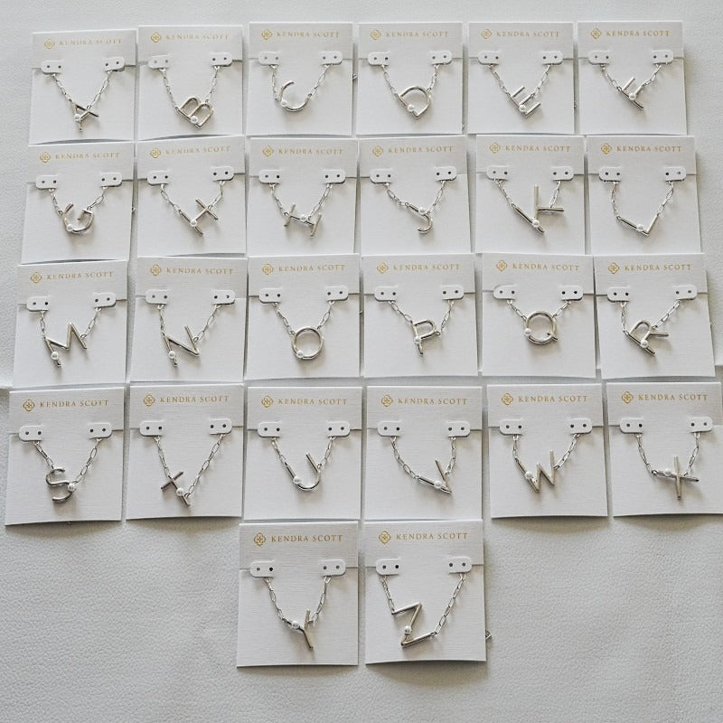 KS Chain Initial Necklace