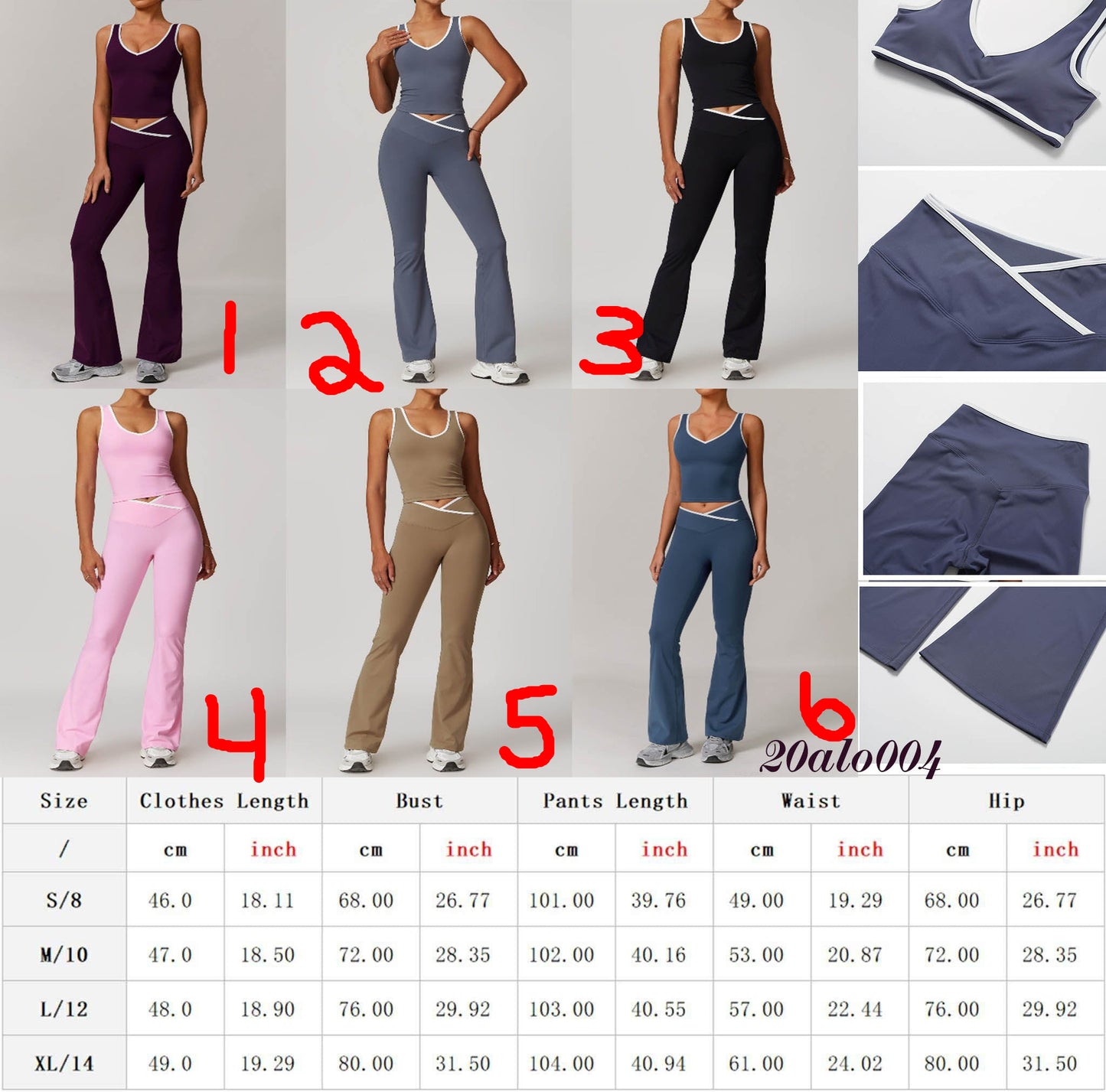 Inspired A Flare-Leggings & Top