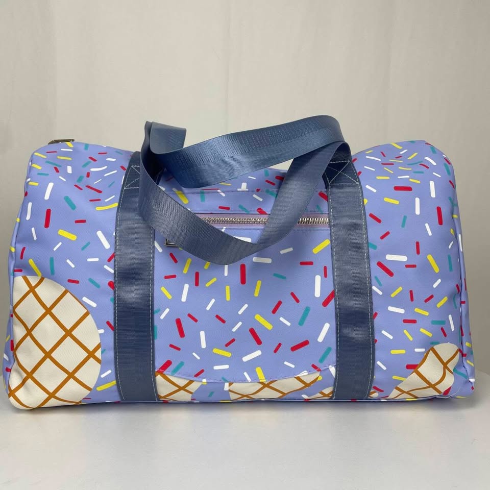 Ice Cream Drip Duffle Bag