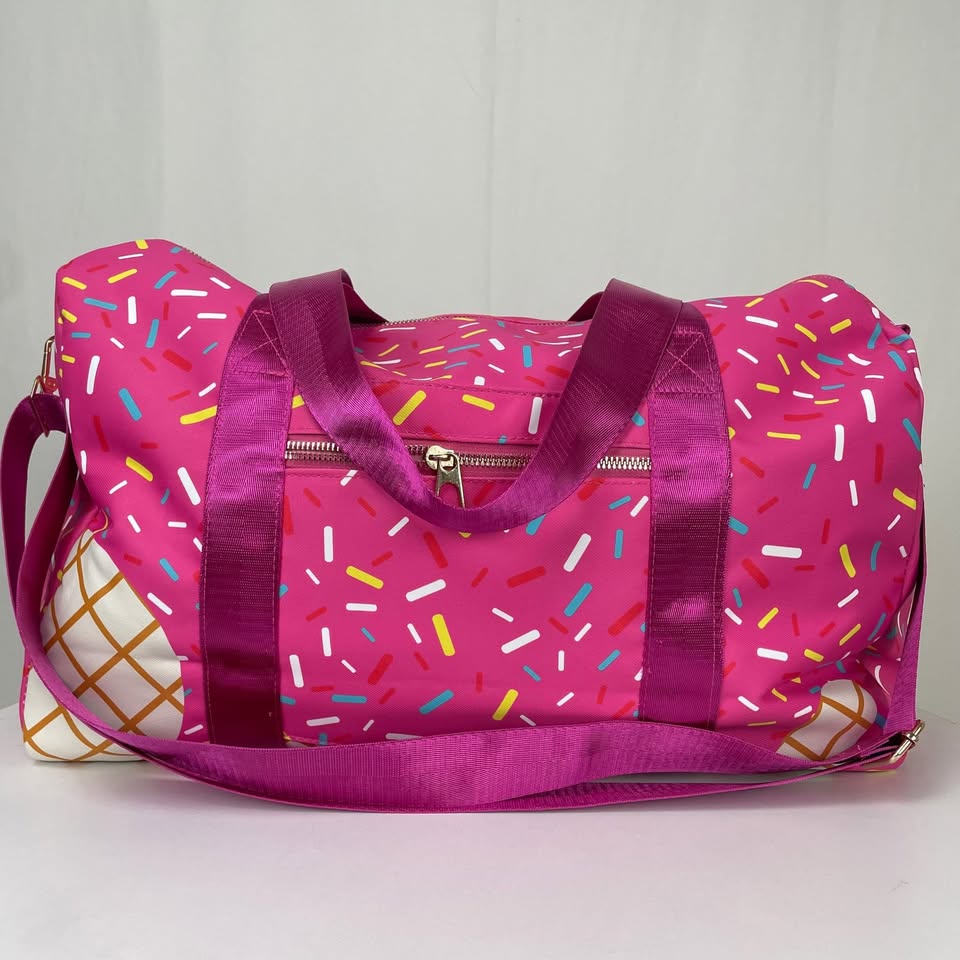 Ice Cream Drip Duffle Bag