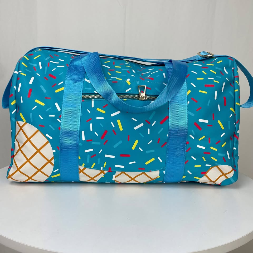 Ice Cream Drip Duffle Bag