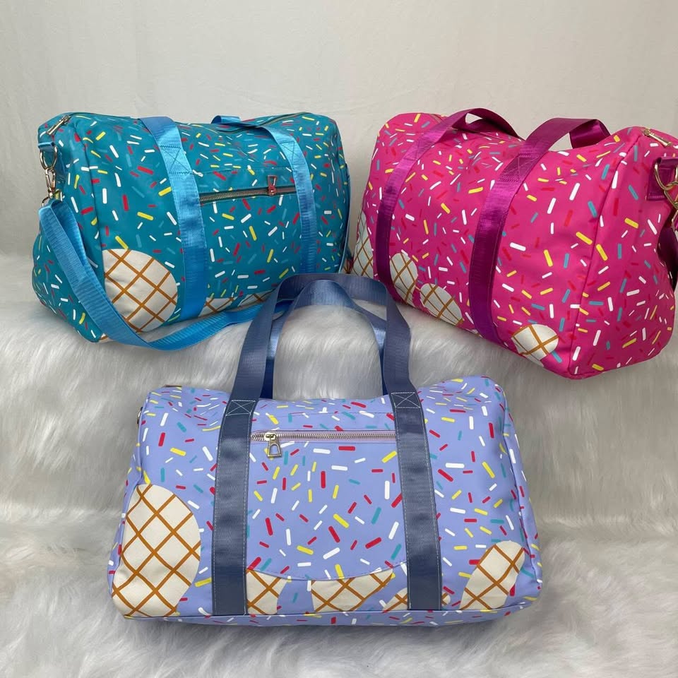 Ice Cream Drip Duffle Bag