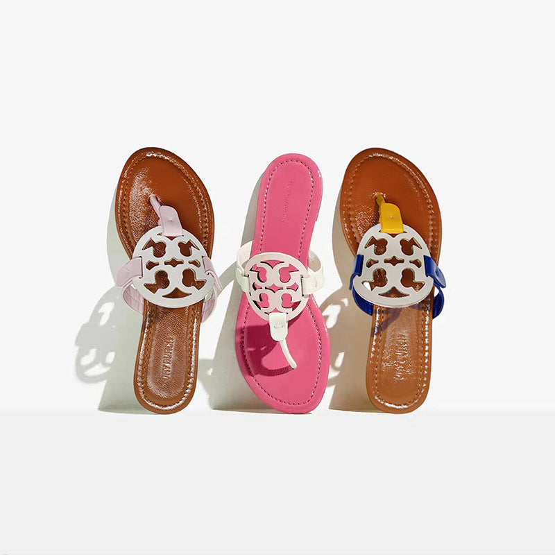 Women Color Block TB Sandals