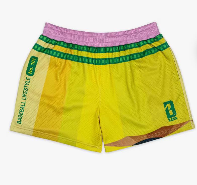Baseball Lifestyle Inspired Shorts 5 Designs