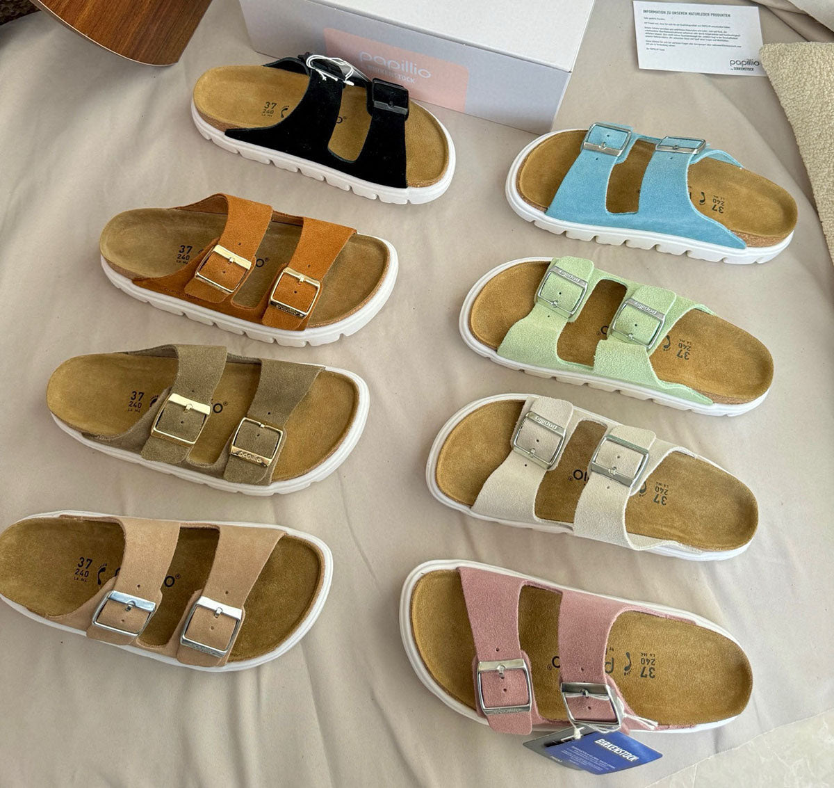 Papillio x Birkens Sandals