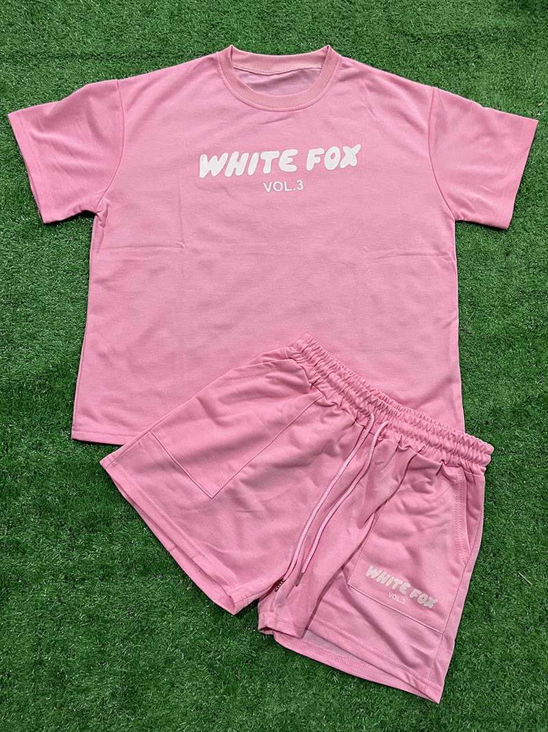 White Fox Inspired Short Set