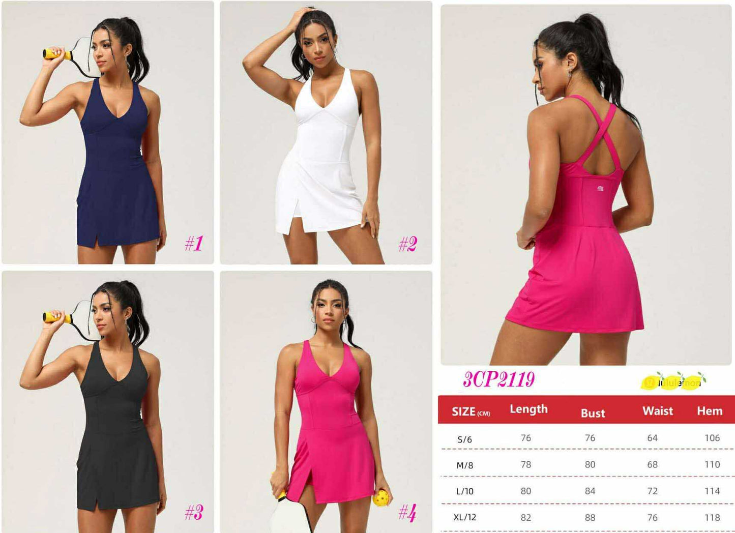 Women Lulu Duped Sports Dress