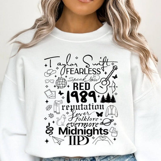 Swiftie All Albums Graffiti T-shirt