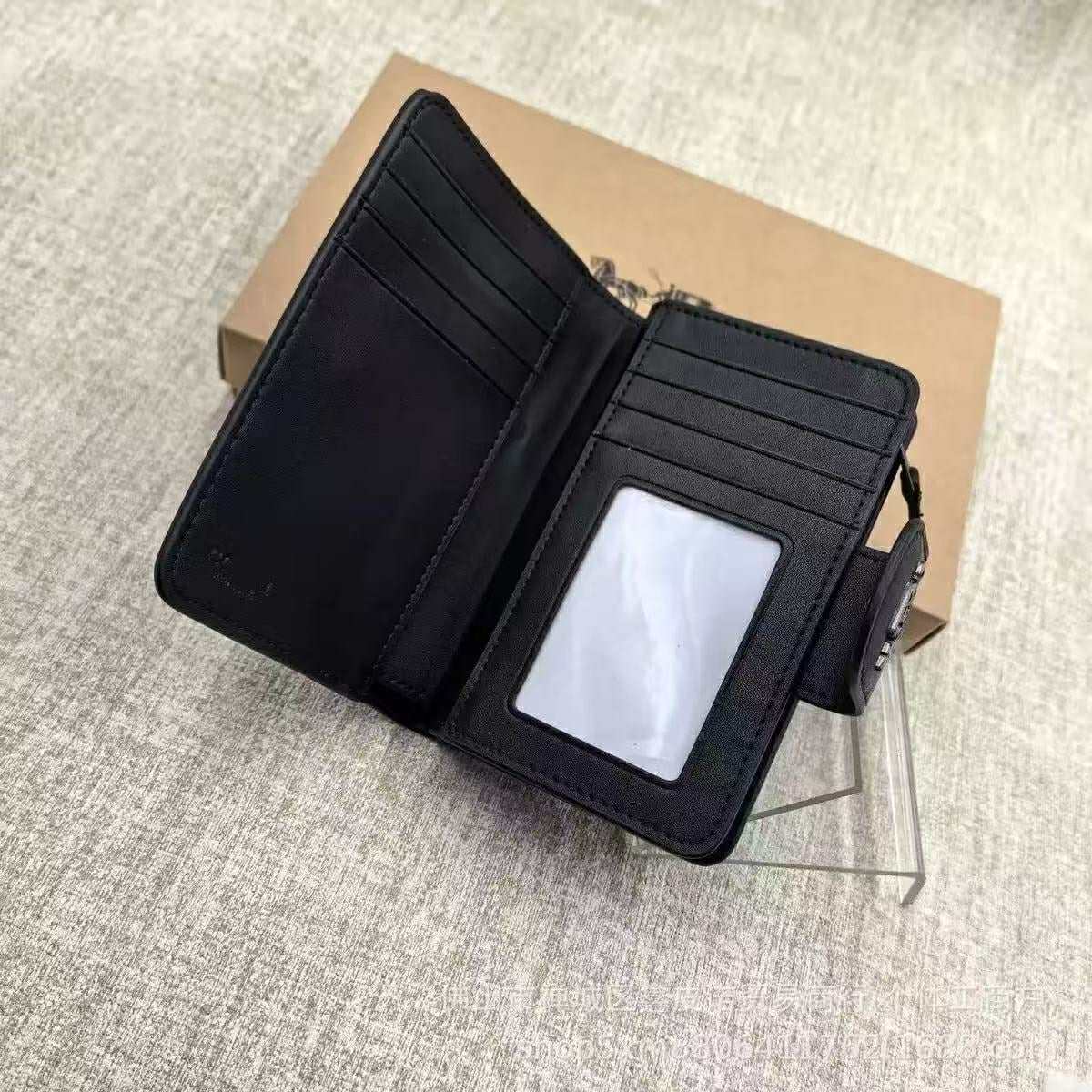 Coach Medium Black Wallet