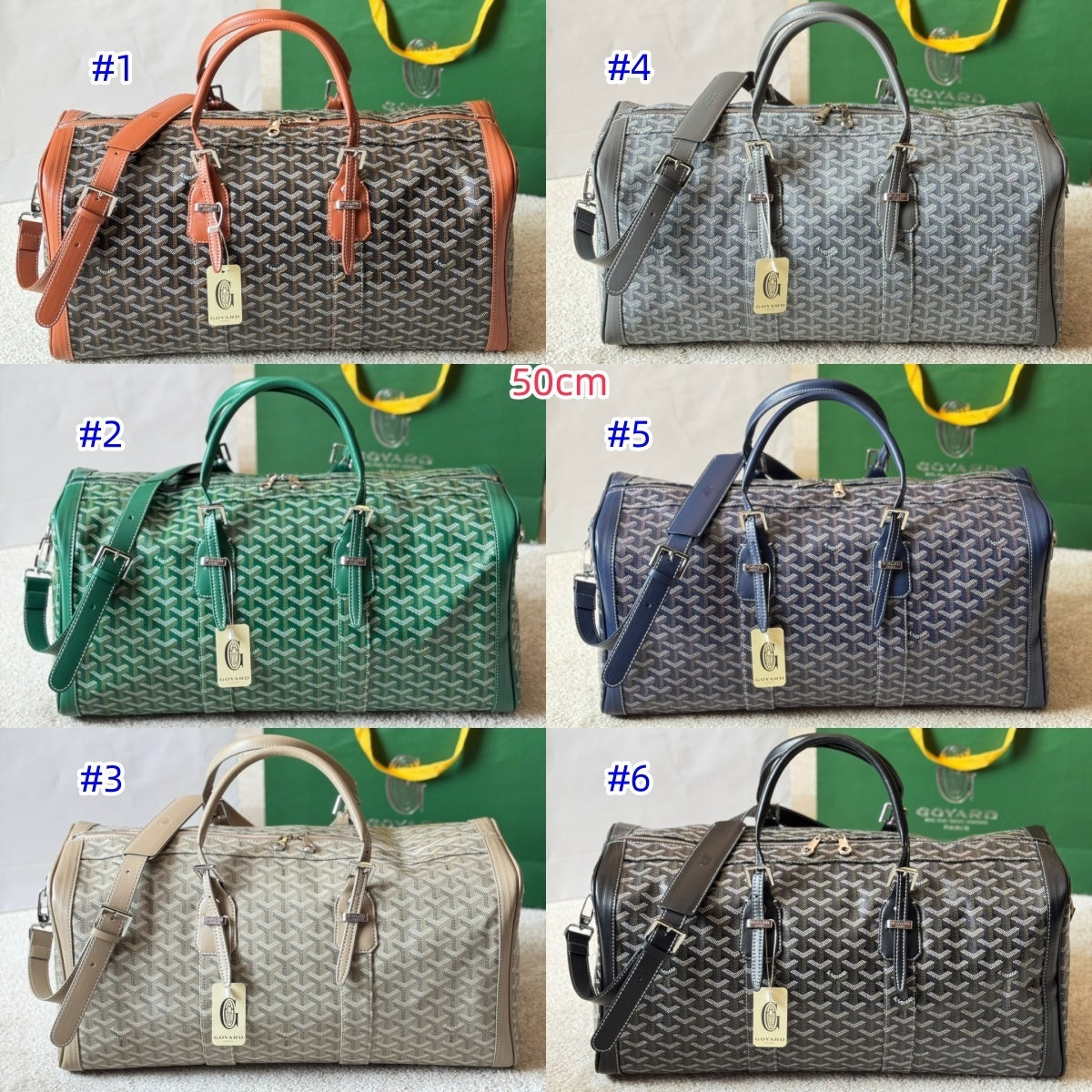 Goyard High Quality Duffle Bag