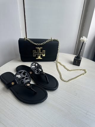 TB Sandals And Bag Set