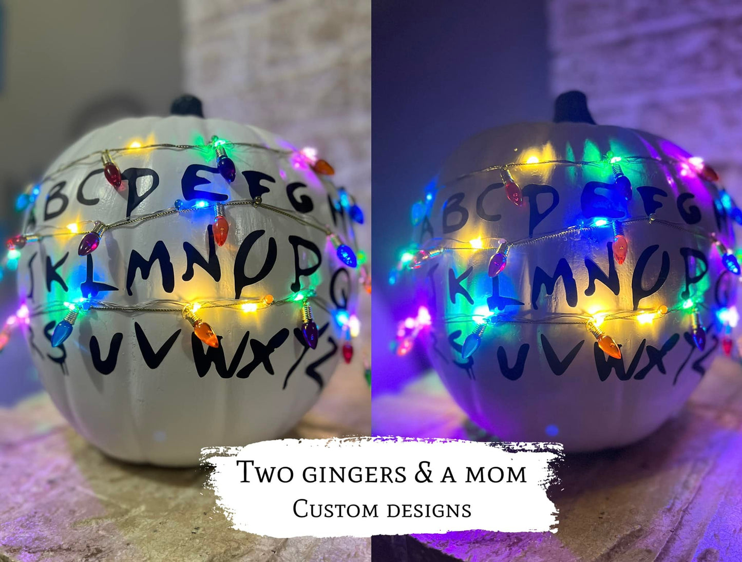 Custom Faux Pumpkins