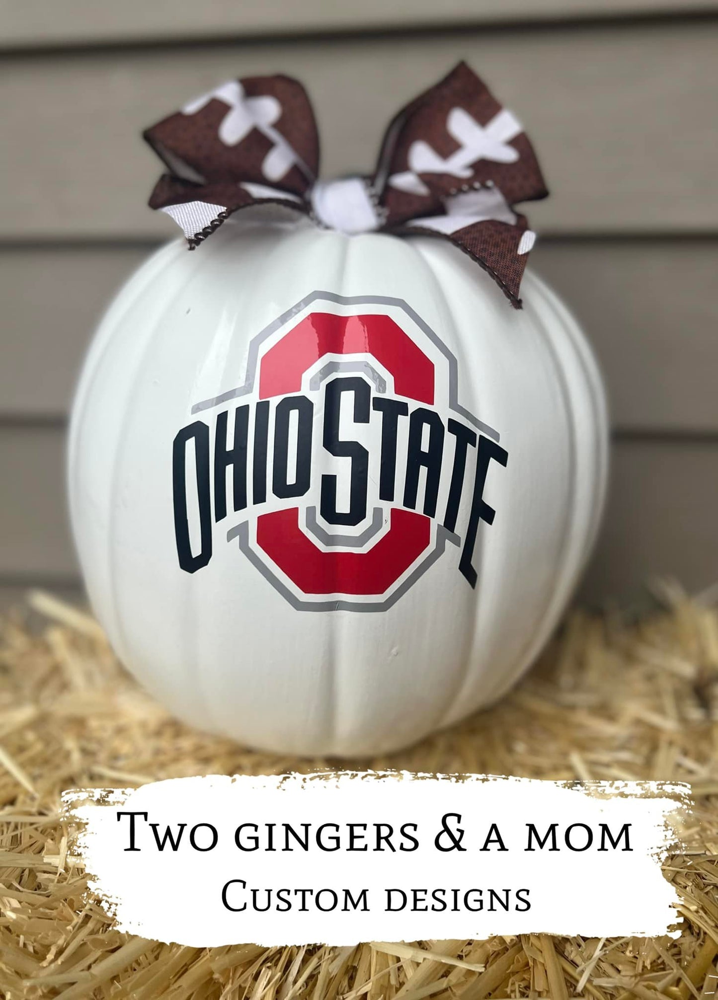 Custom Faux Pumpkins