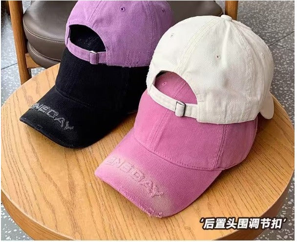 C Distressed Hat