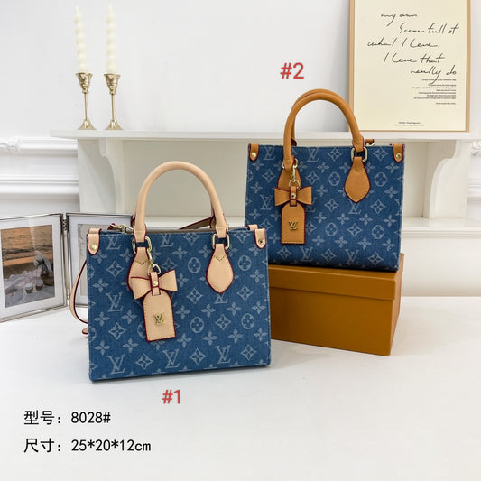 Denim L Inspired Bag