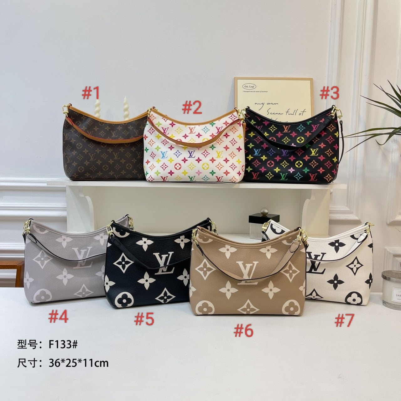 L Inspired Medium Bag