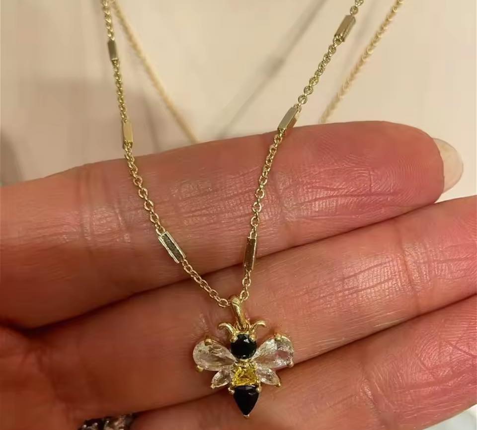 KS Bee Necklace