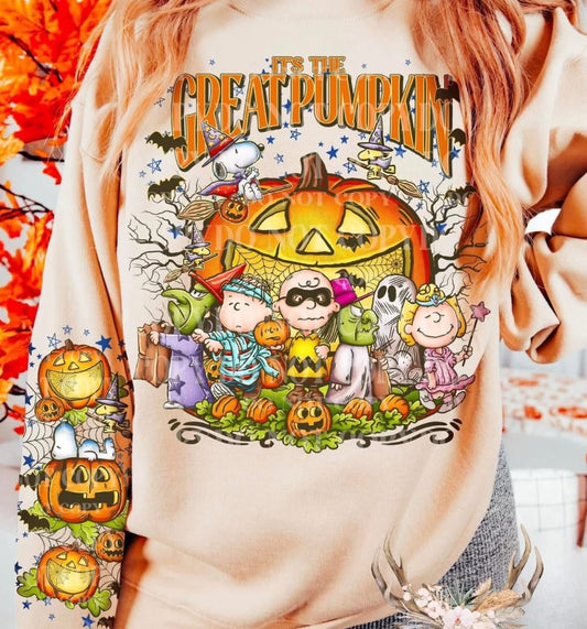 Charlie Brown Halloween Crewneck Sweatshirt