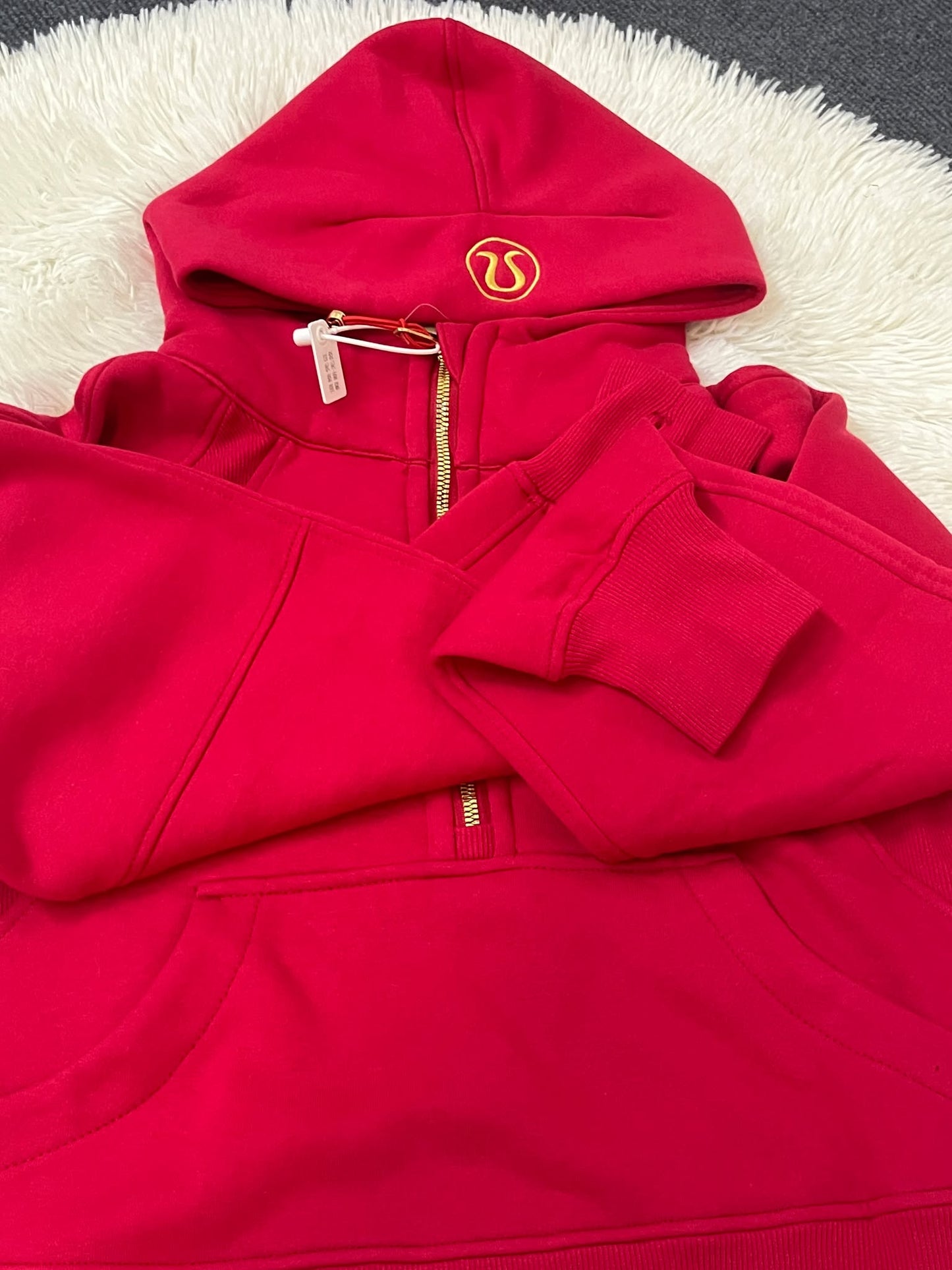 Adult & Youth Lulu Gold Logo Embroidered Scuba