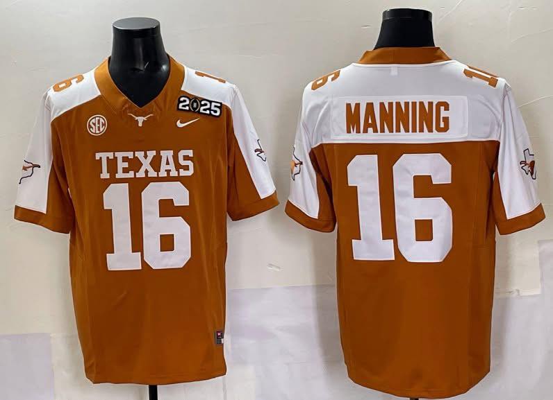 Longhorns Manning Jersey