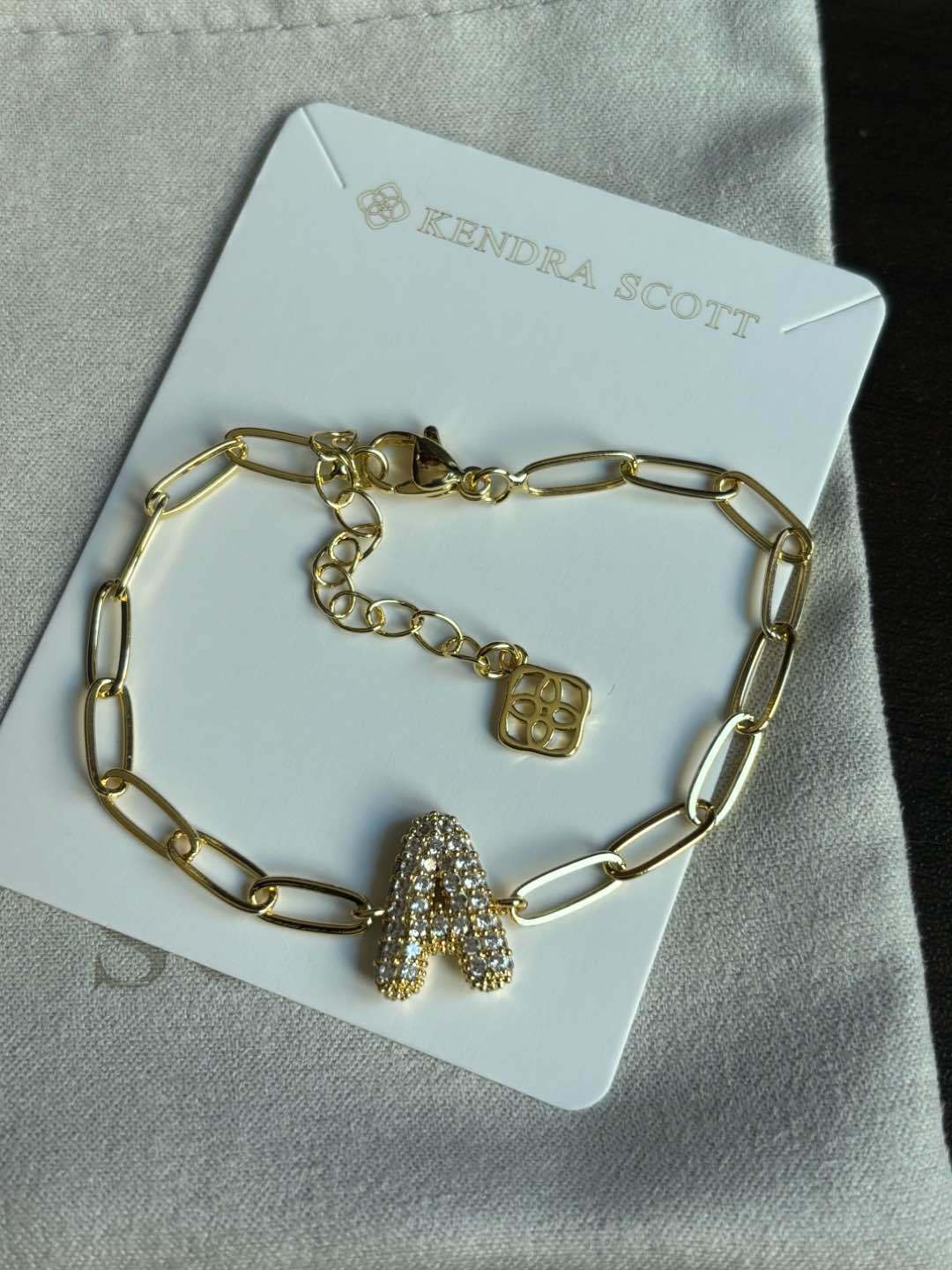 Kendra Letter Bracelet