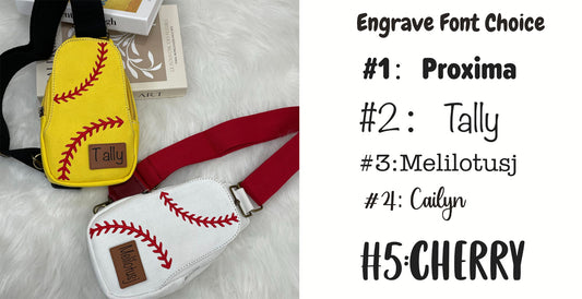 Customized Softball / Baseball Sling Bag