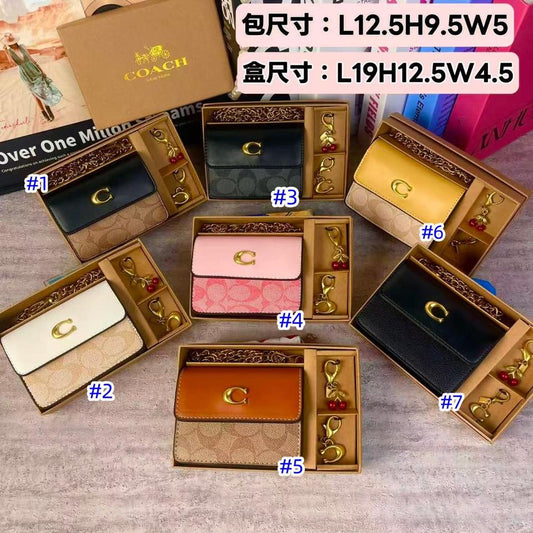 Coach Wallet w/Charms