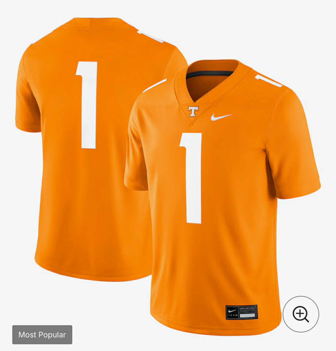 Tennessee Vols Jersey
