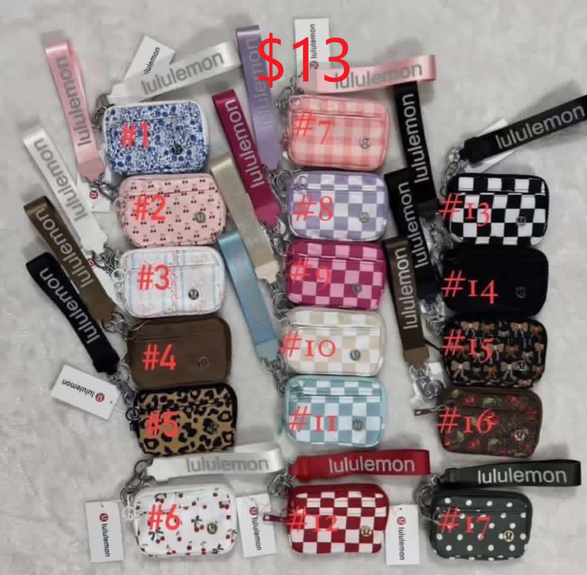lulu window wristlet