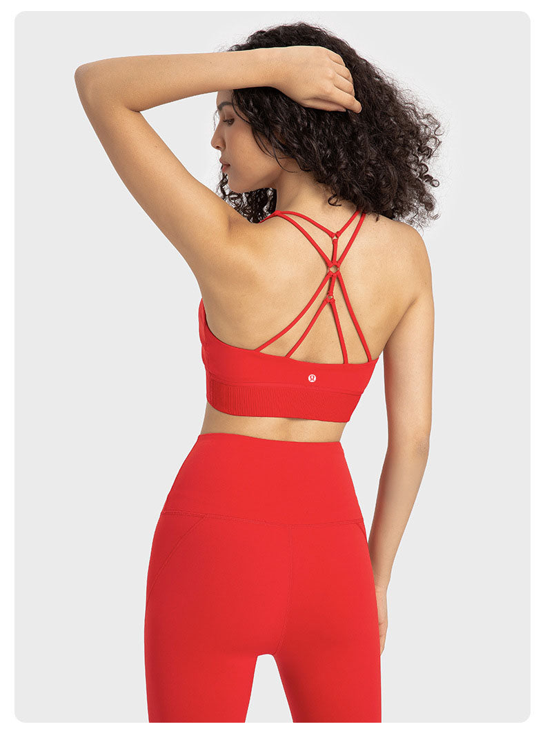 Lulu Criss Cross Sport Bra