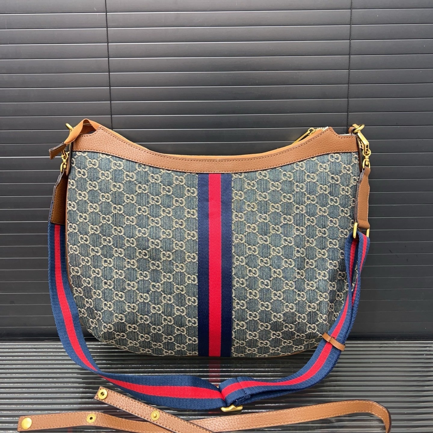 Gucci Large Hobo Mirrored